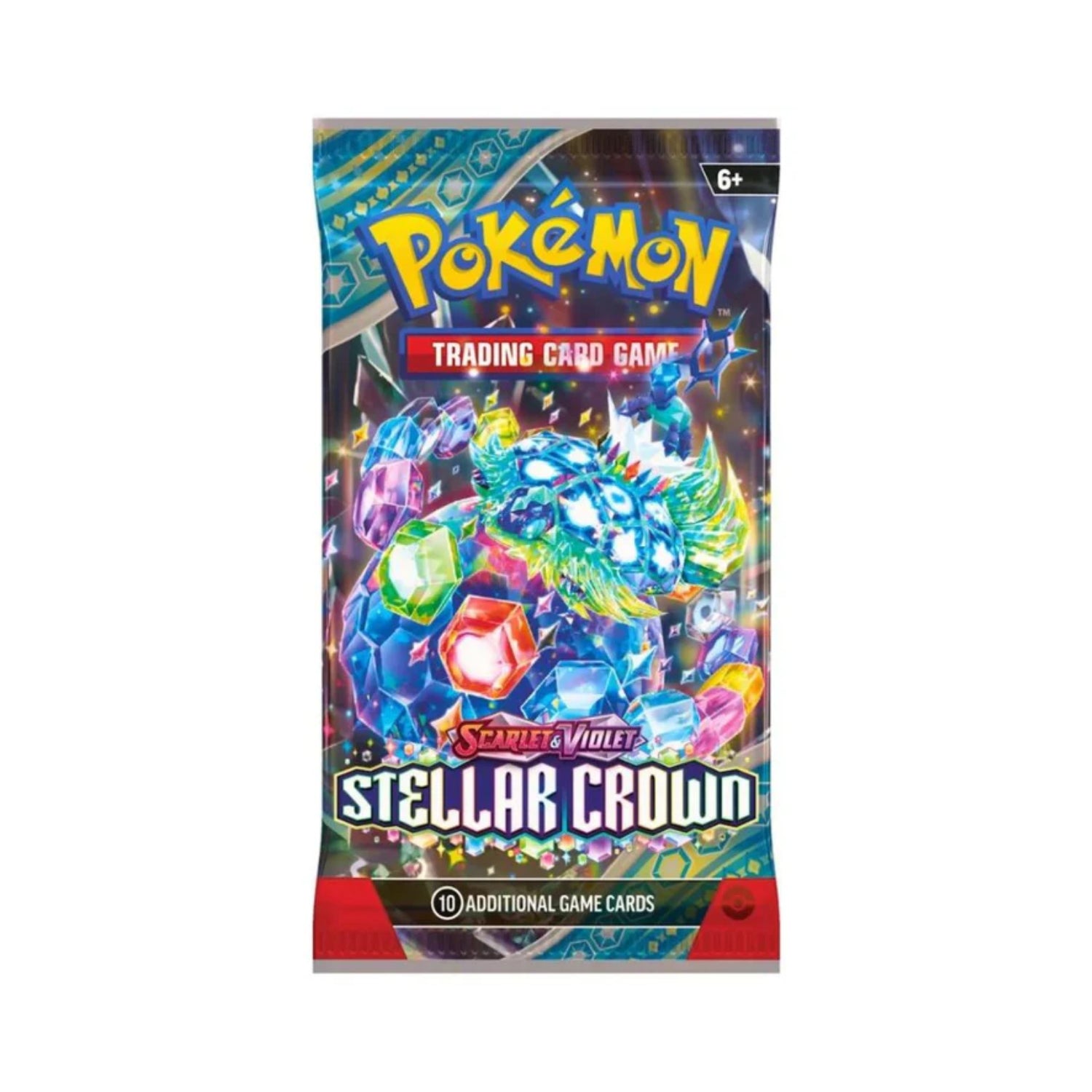 Pokémon SV7: Stellar Crown Booster Pack-Hobbykort