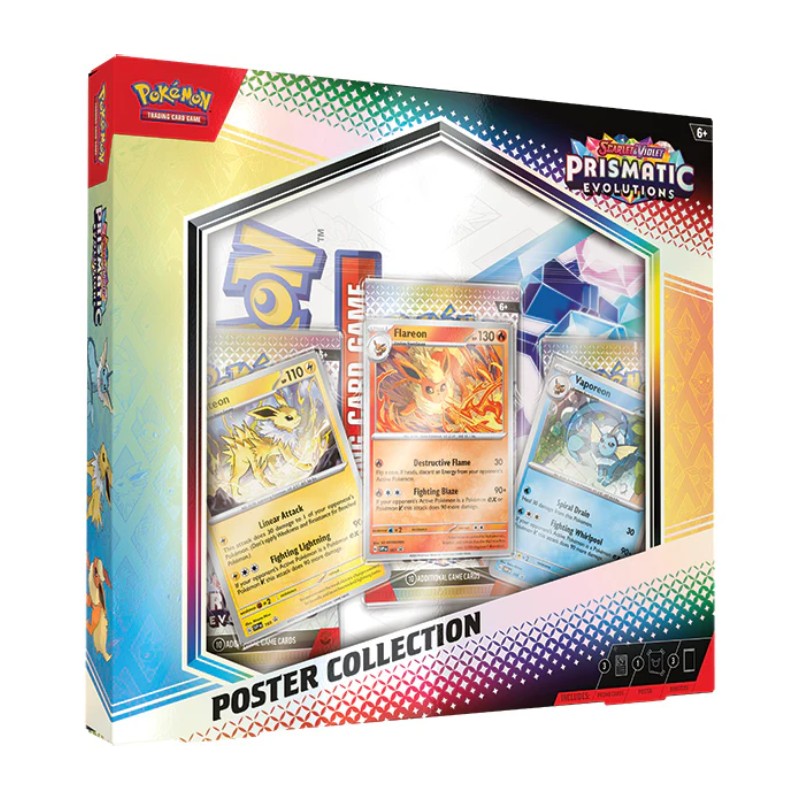 Pokémon SV8.5: Prismatic Evolutions Poster Collection-Hobbykort