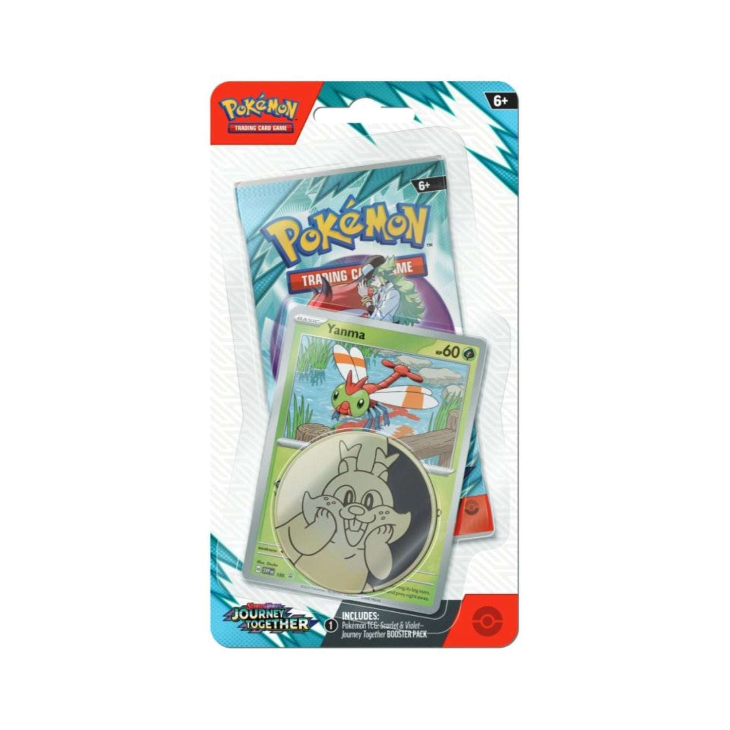 Pokémon SV9: Journey Together Checklane Blister Pack-Hobbykort