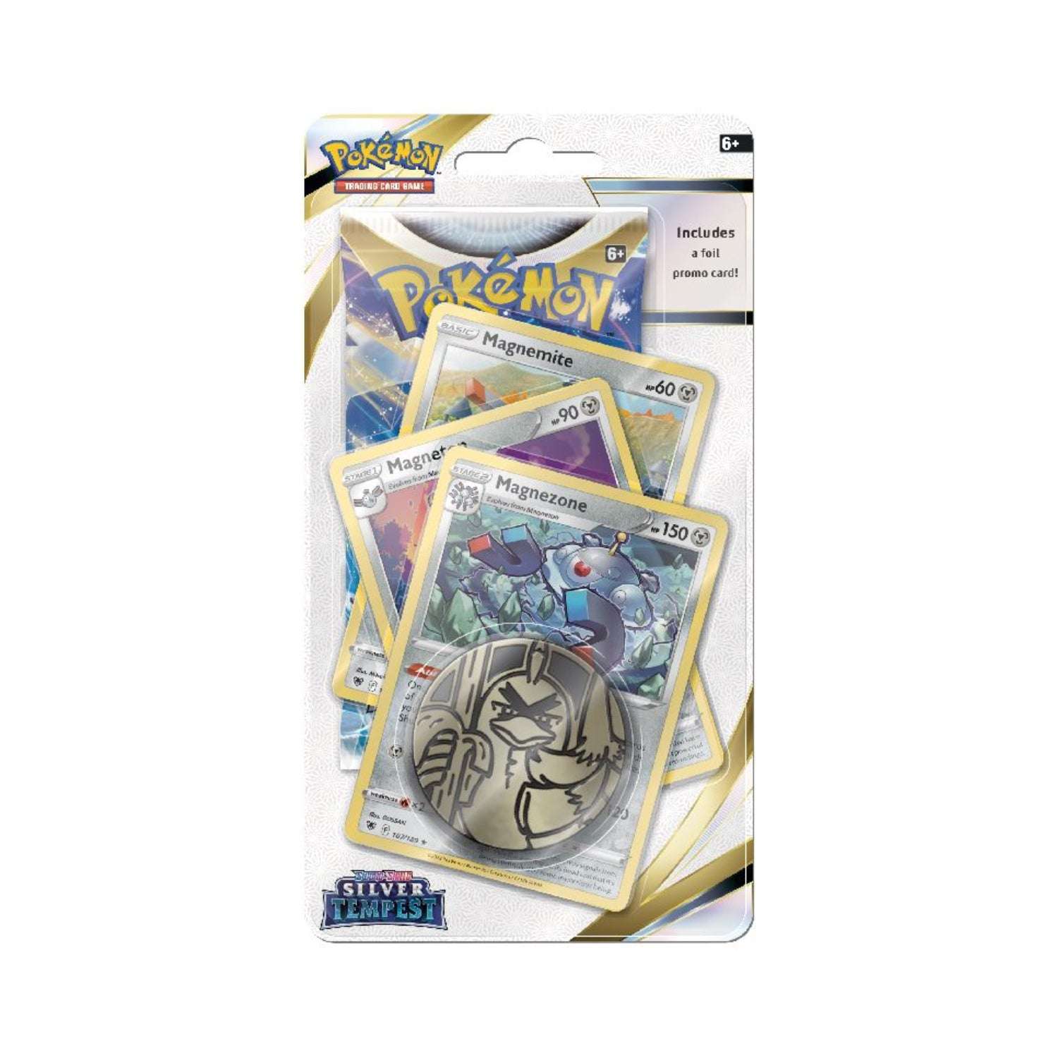 Pokémon SWSH12: Silver Tempest Premium Checklane Blister Pack-Hobbykort