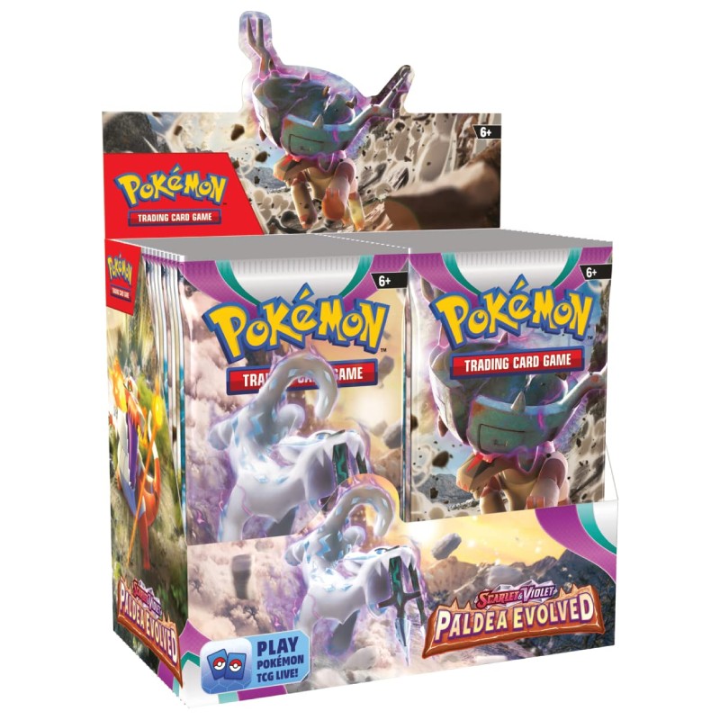 Pokémon Scarlet & Violet 2: Paldea Evolved Booster Box/Display-Hobbykort