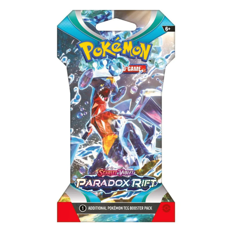 Pokémon Scarlet & Violet 4: Paradox Rift Sleeved Booster Pack-Hobbykort