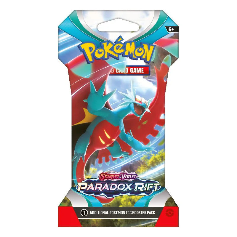 Pokémon Scarlet & Violet 4: Paradox Rift Sleeved Booster Pack-Hobbykort