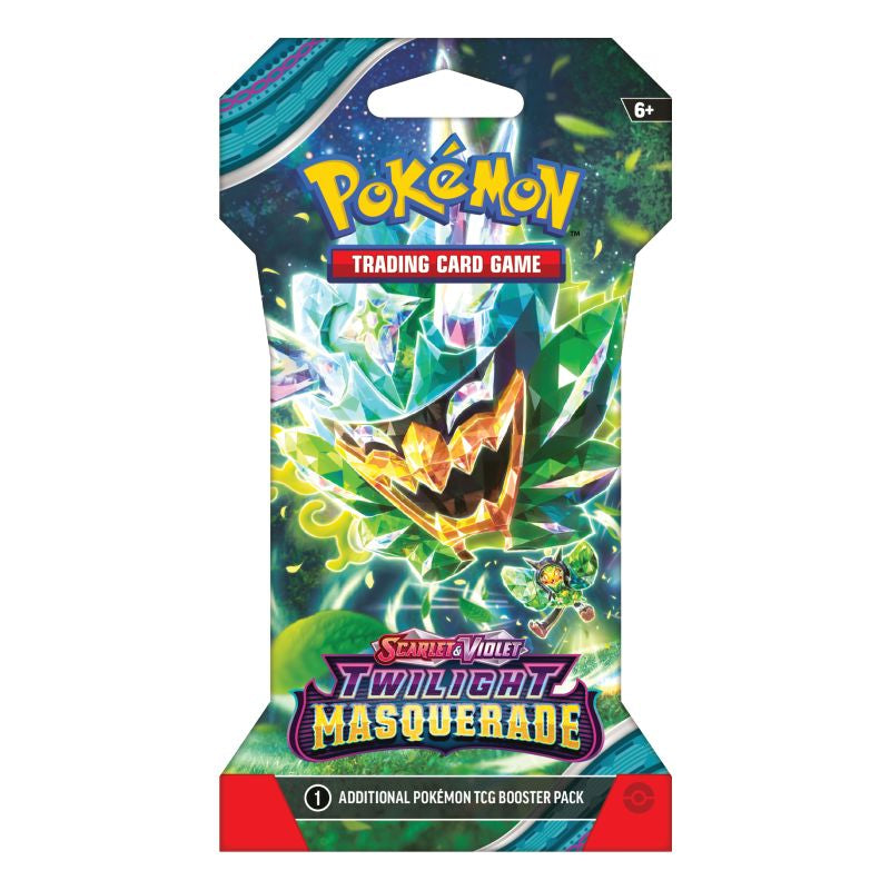 Pokémon Scarlet & Violet 6: Twilight Masquerade Sleeved Booster Pack-Hobbykort