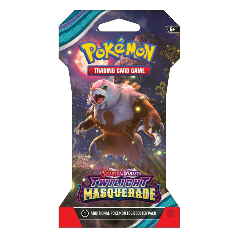 Pokémon Scarlet & Violet 6: Twilight Masquerade Sleeved Booster Pack-Hobbykort