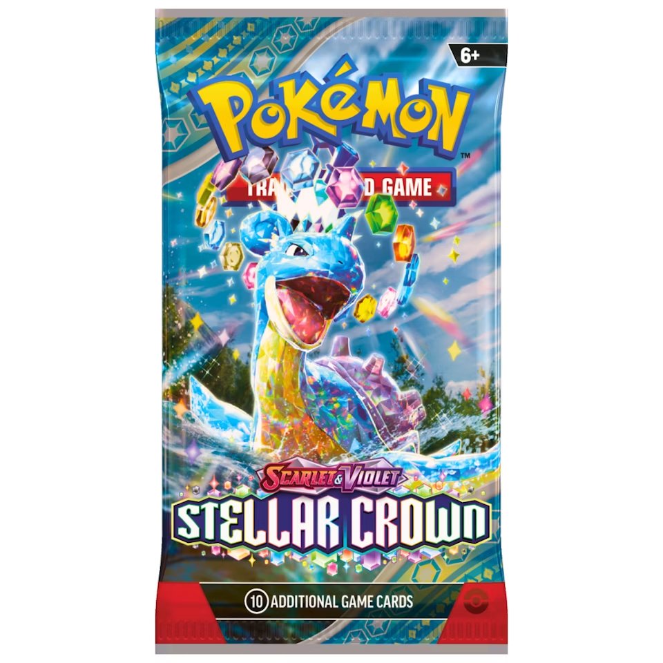 Pokemon Scarlet & Violet 7: Stellar Crown Booster Box/Display-Hobbykort