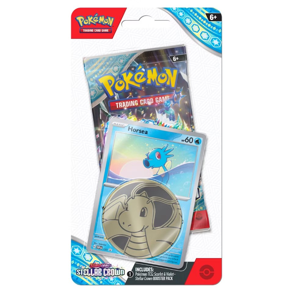 Pokémon Scarlet & Violet 7: Stellar Crown Checklane Blister-Hobbykort