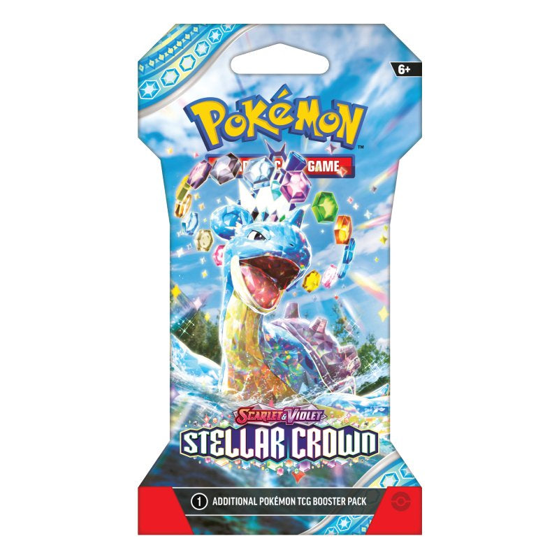 Pokémon Scarlet & Violet 7: Stellar Crown Sleeved Booster Pack-Hobbykort