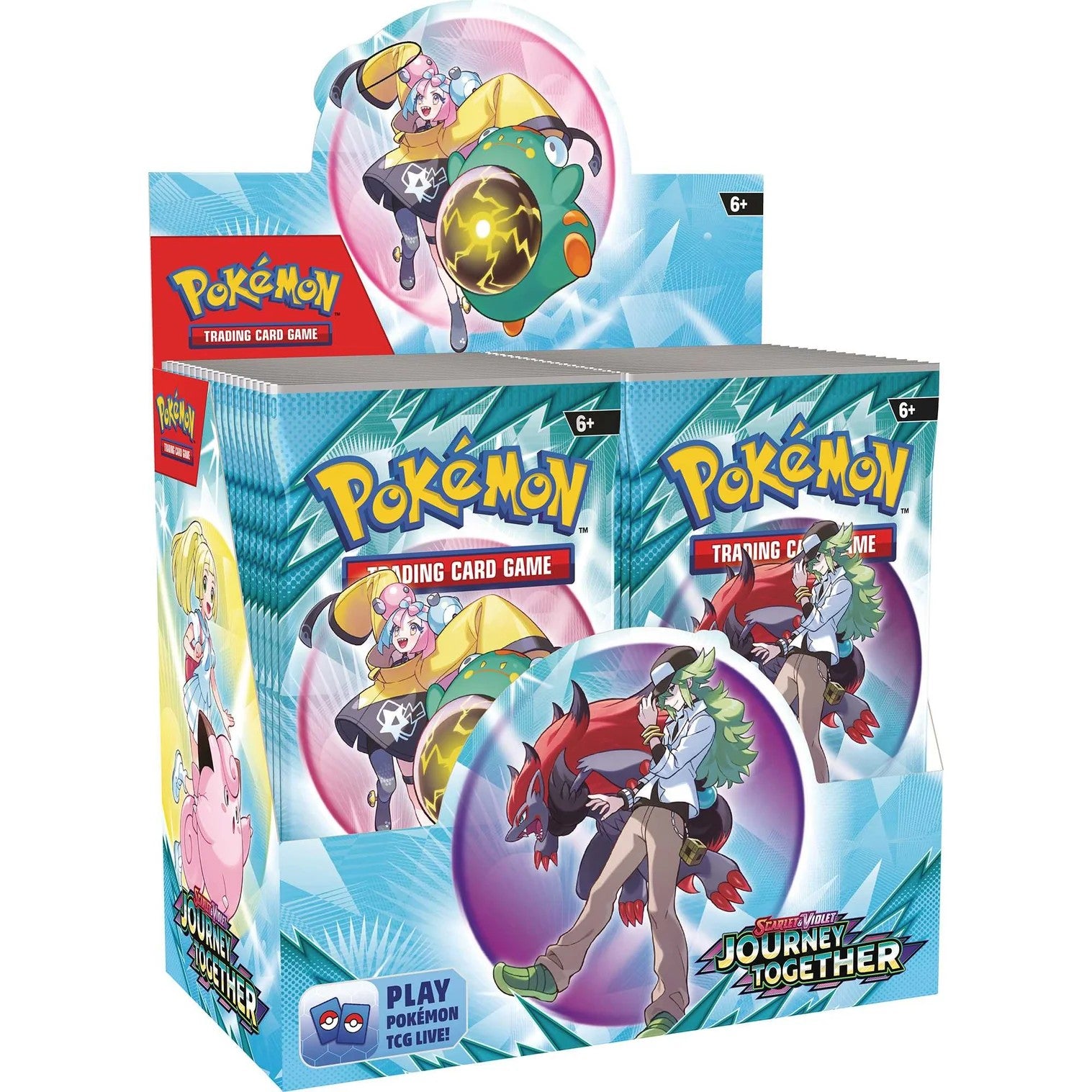 Pokémon Scarlet & Violet 9: Journey Together Booster Box/Display-Hobbykort