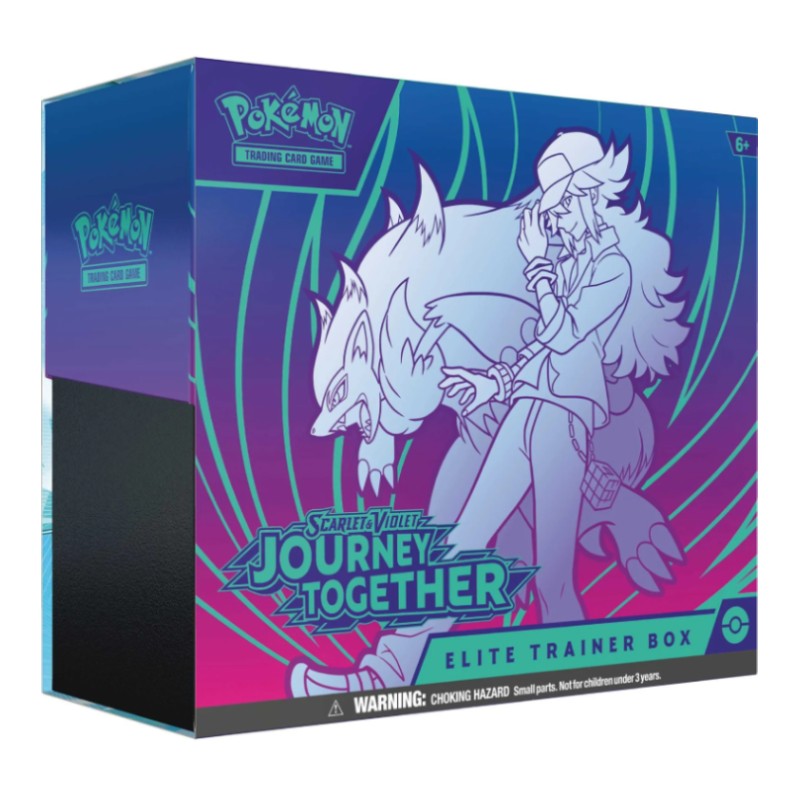 Pokémon Scarlet & Violet 9: Journey Together Elite Trainer Box-Hobbykort