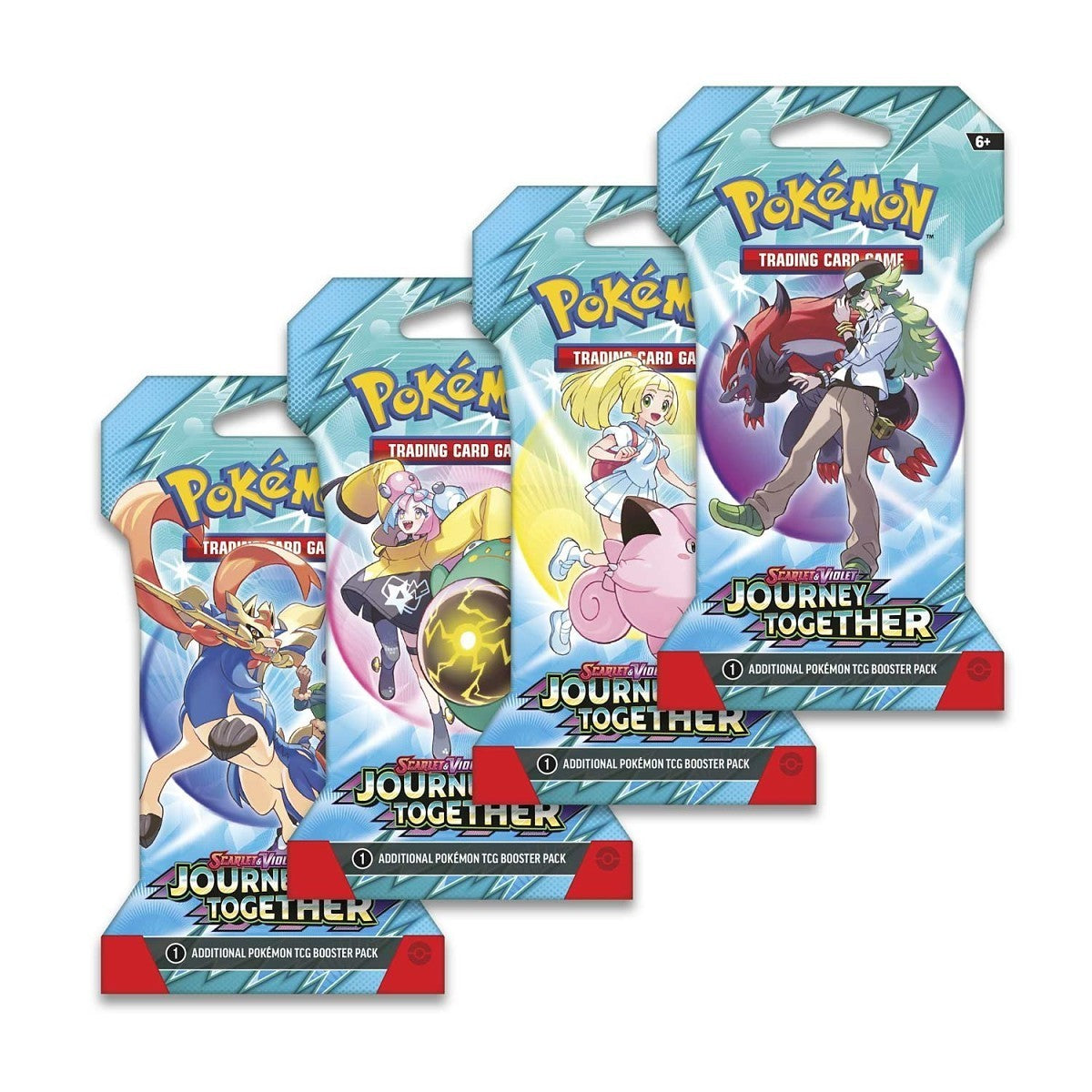 Pokémon Scarlet & Violet 9: Journey Together Sleeved Booster Pack-Hobbykort