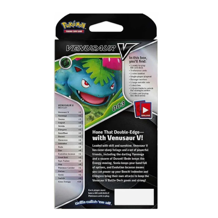 Pokémon TCG: Battle Deck Venusaur/Blastoise V-Hobbykort