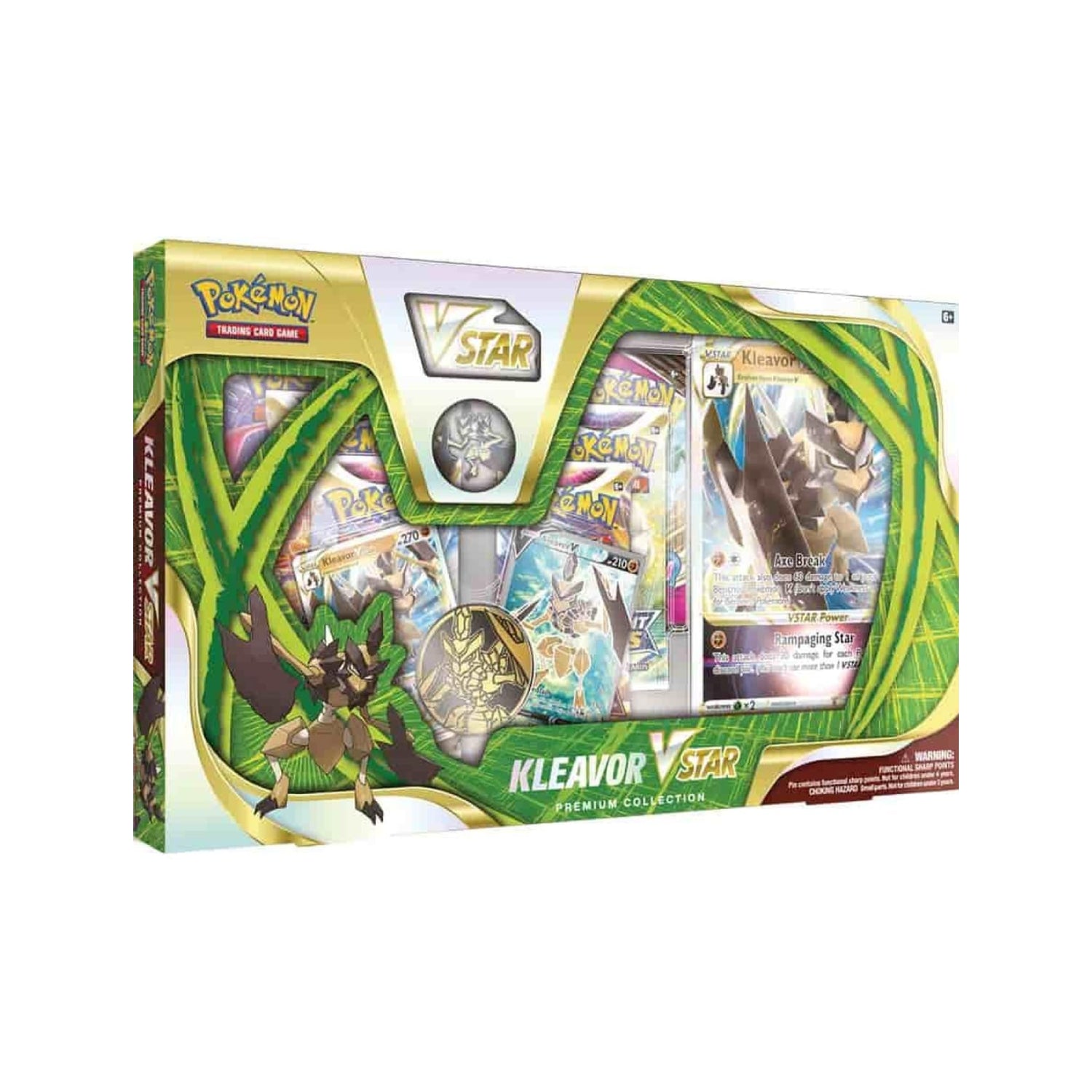 Pokémon TCG: Kleavor VSTAR Premium Collection-Hobbykort