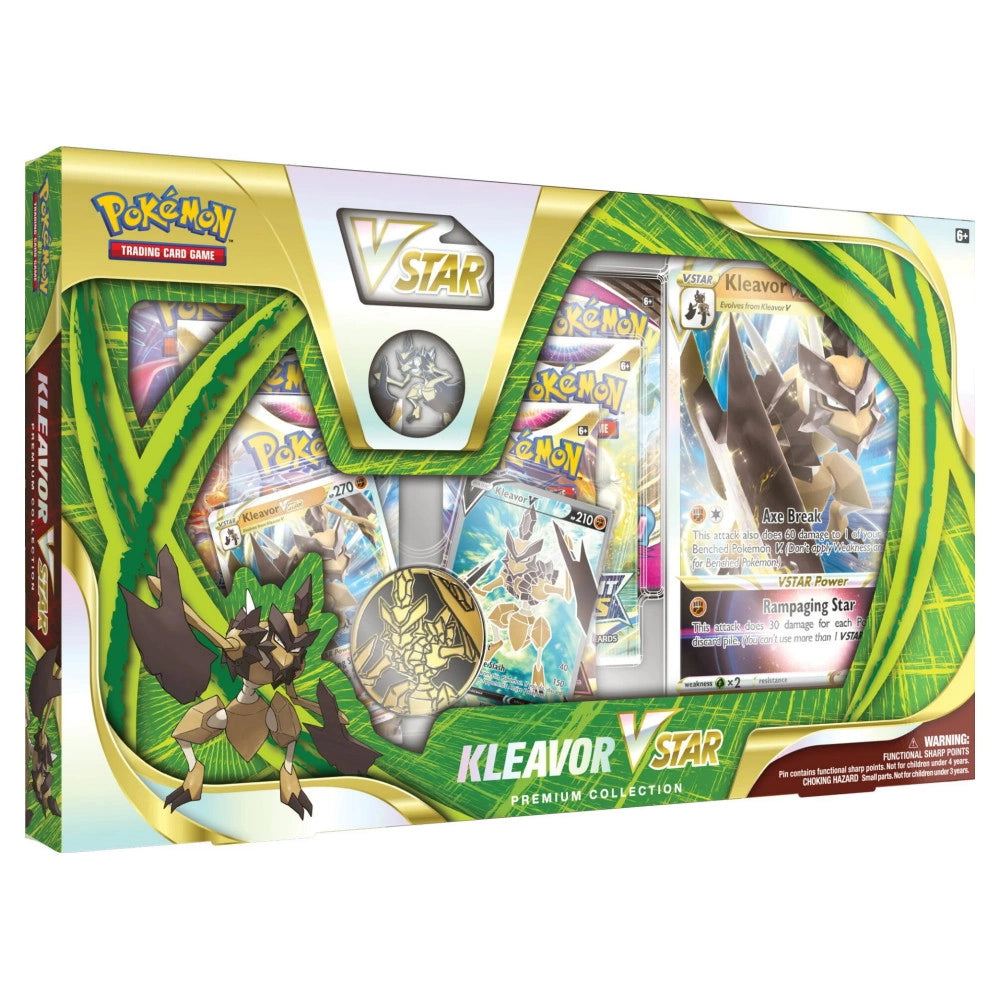 Pokémon TCG: Kleavor VSTAR Premium Collection-Hobbykort