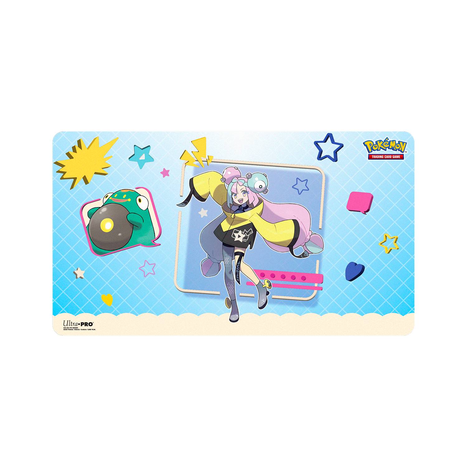 Pokémon: Playmat Iono and Bellibolt-Hobbykort