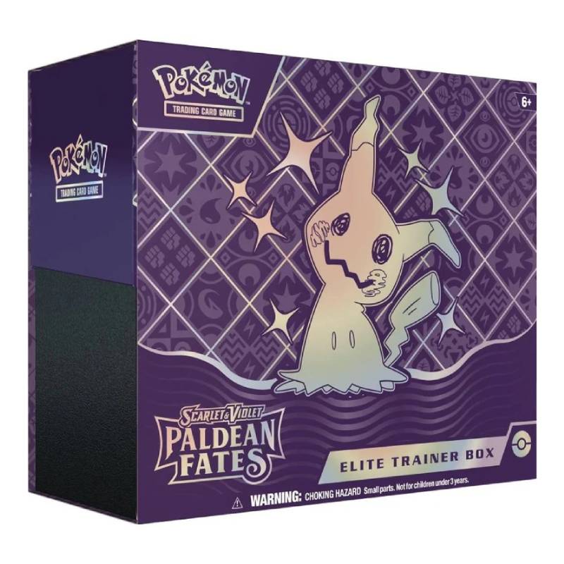 Pokémon Scarlet & Violet 4.5: Paldean Fates Elite Trainer Box-Hobbykort