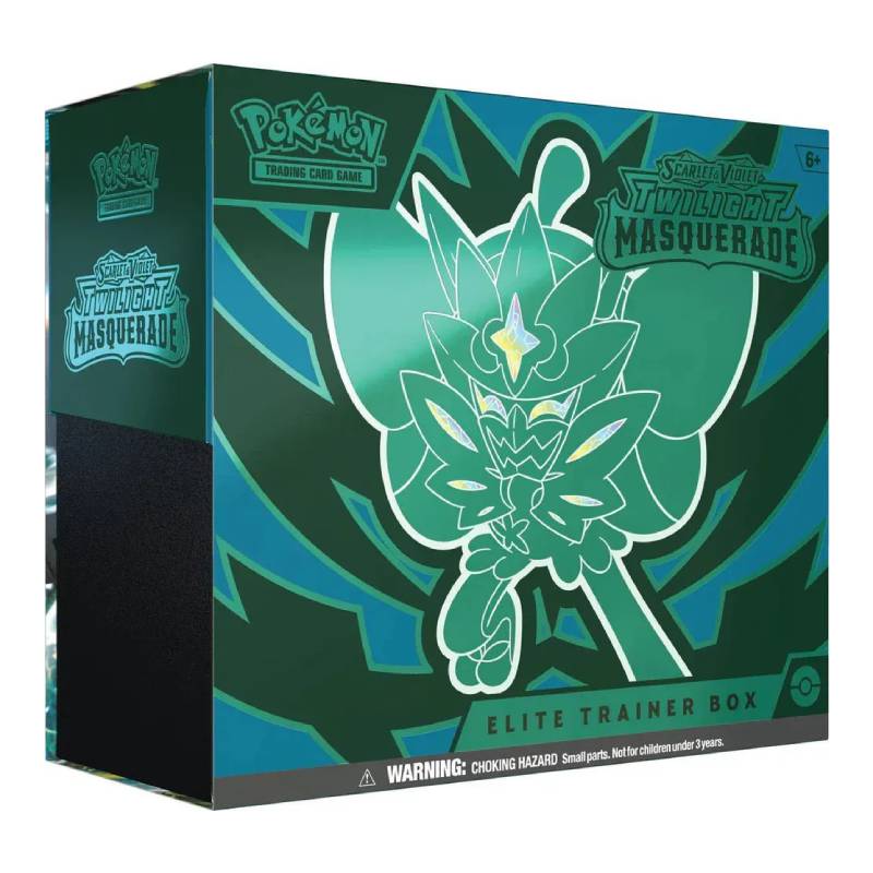 Pokémon Scarlet & Violet 6: Twilight Masquerade Elite Trainer Box-Hobbykort