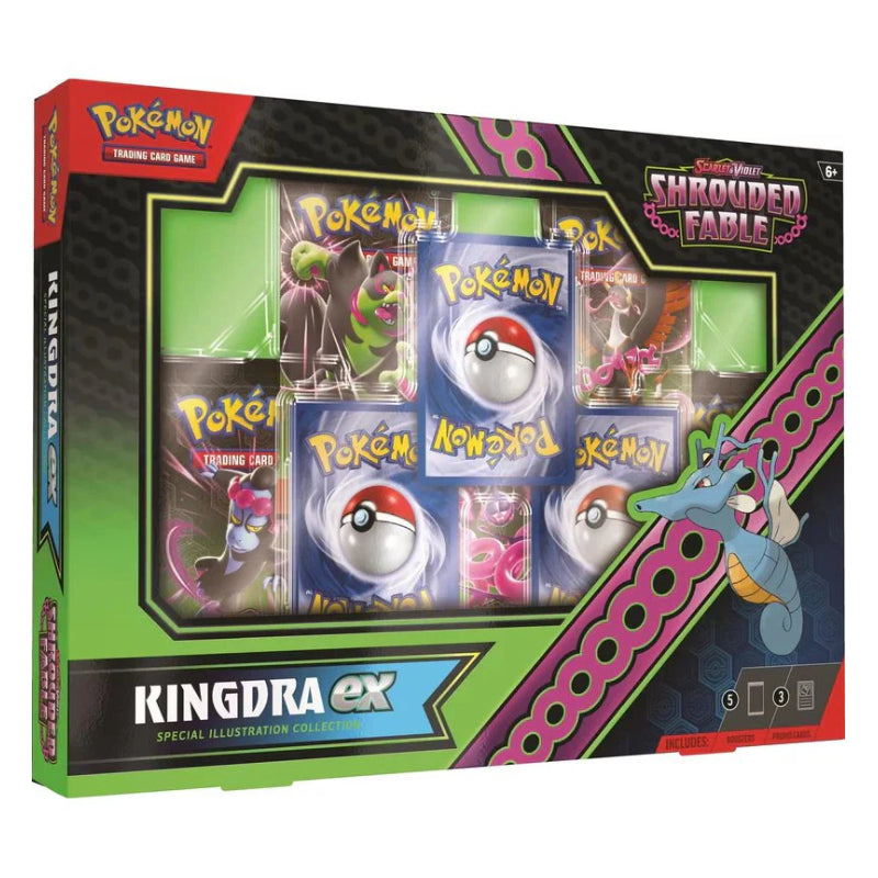 Pokemon SV6.5: Shrouded Fable Kingdra ex Special Illustration Collection Box-Hobbykort