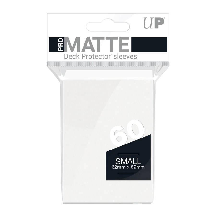 Ultra Pro Matte Sleeves Vit 60st (Japanese Size) - Hobbykort