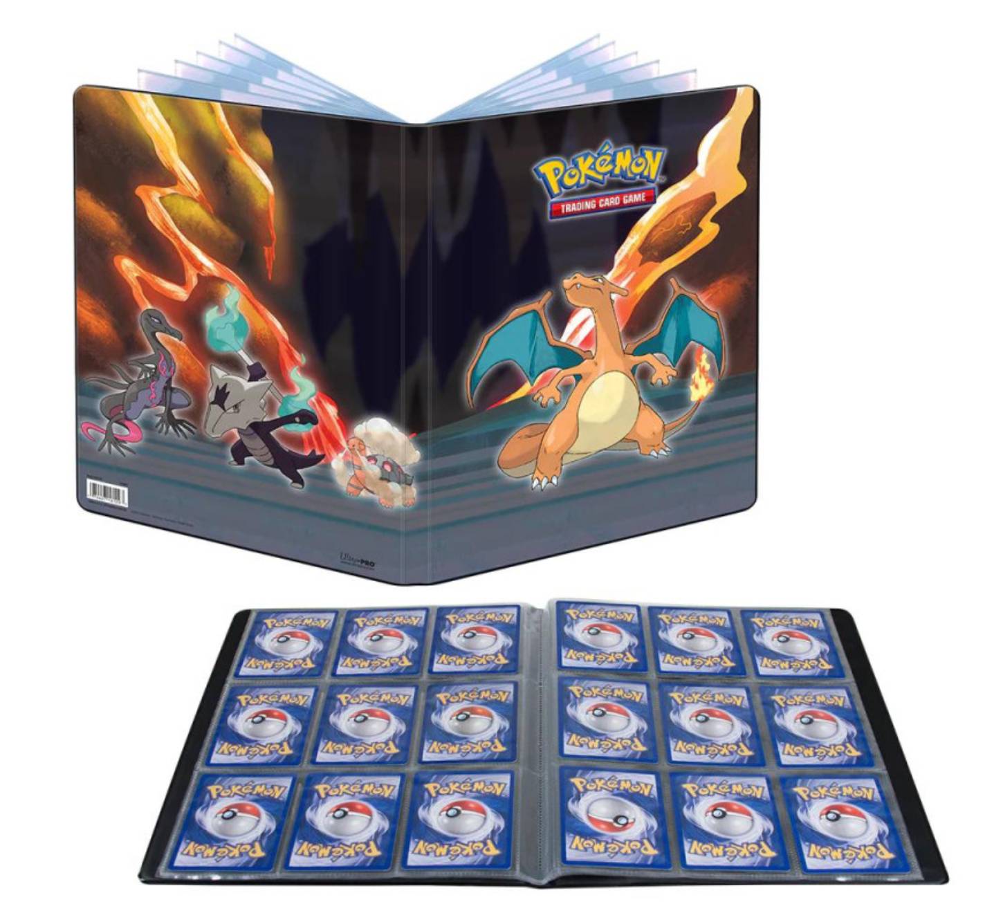 Ultra Pro: Pokémon Scorching Summit 9-Pocket Portfolio-Hobbykort