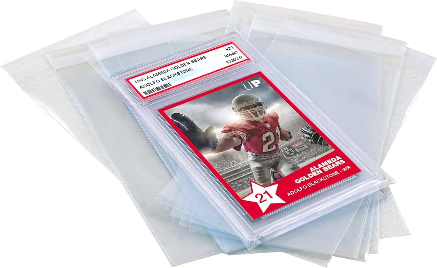 Ultra Pro Resealable Sleeves Graded Cards 100st - Hobbykort