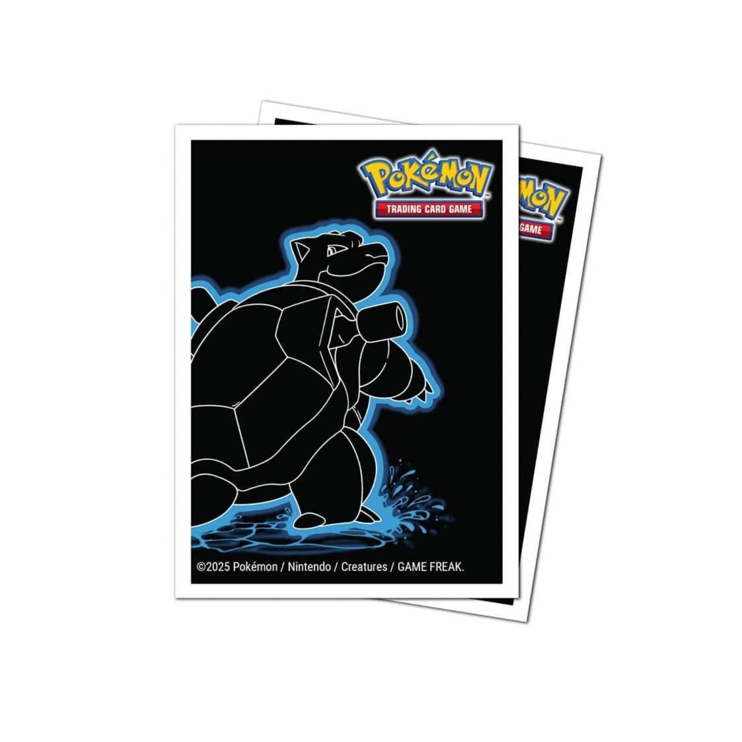 Ultra PRO: Pokémon Protecetor Sleeves Neon Kanto Blastoise 105st (Standard)-Hobbykort