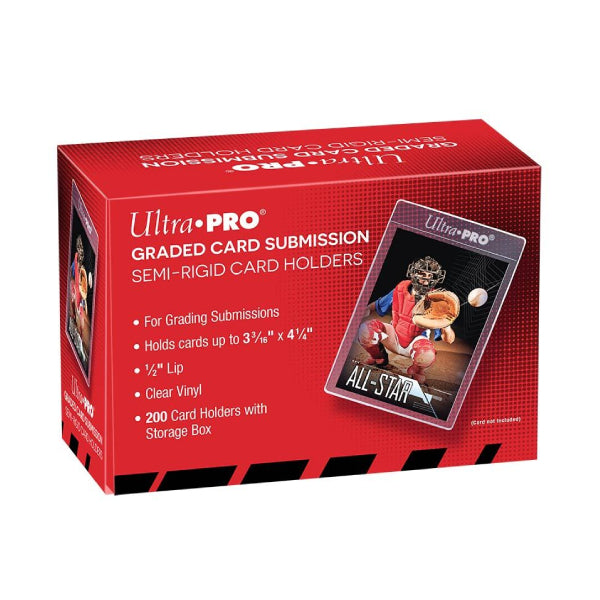 Ultra pro Semi-Rigid 1/2" Lip Tall Sleeves Box (200st)-Hobbykort