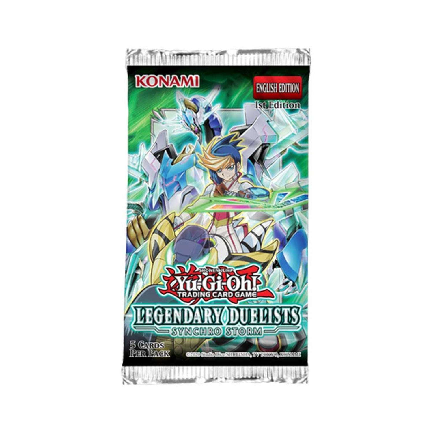 Yu-Gi-Oh! Legendary Duelists: Synchro Storm Booster pack-Hobbykort