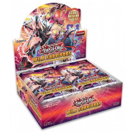 Yu-Gi-Oh! Wild Survivors Booster Box - Hobbykort