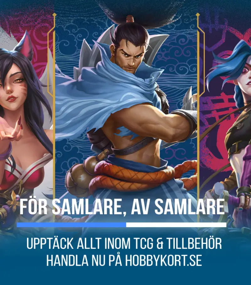 Hobbykort.se Mobile Banner - TCG Pokemonkort, MTG och mer. Köp Online. 