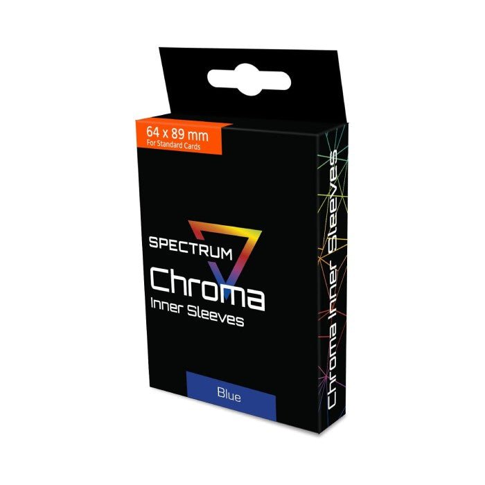 BCW Chroma Perfect Fit Card Sleeves - Blå Inner Sleeves 100st (Standard) - Hobbykort