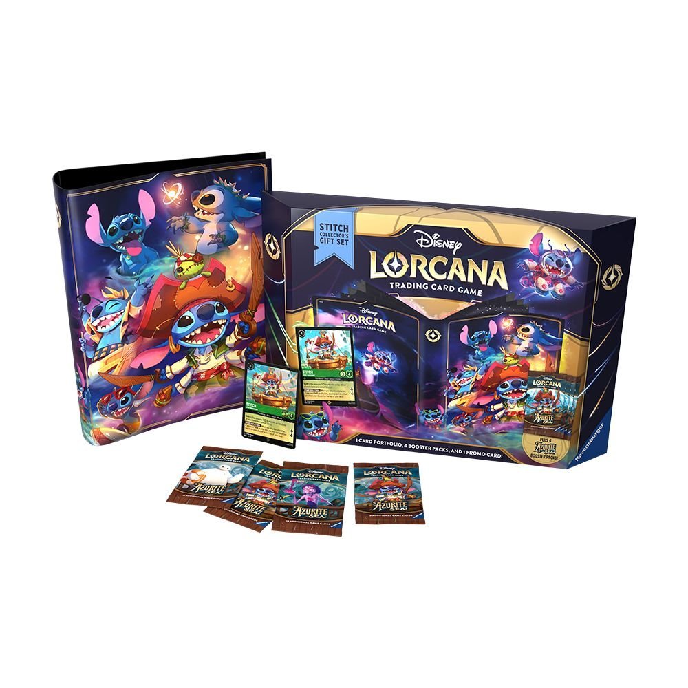 Disney Lorcana TCG: Azurite Sea - Stitch Collector's Gift Set - Hobbykort