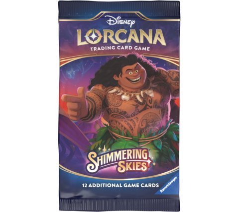 Disney Lorcana TCG: Shimmering Skies Booster Pack - Hobbykort