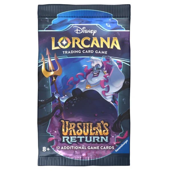 Disney Lorcana TCG: Ursula's Return Booster Pack - Hobbykort