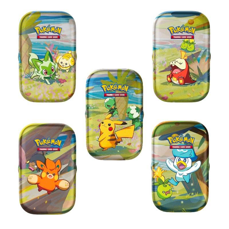 Pokémon Paldea Friends Mini Tin - Hobbykort