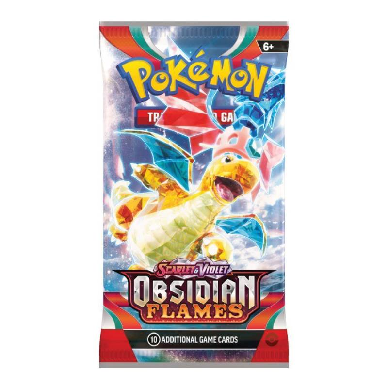 Pokémon Scarlet & Violet 3: Obsidian Flames Booster Pack - Hobbykort