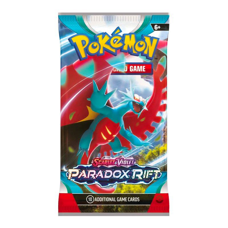 Pokémon Scarlet & Violet 4: Paradox Rift Booster Pack - Hobbykort