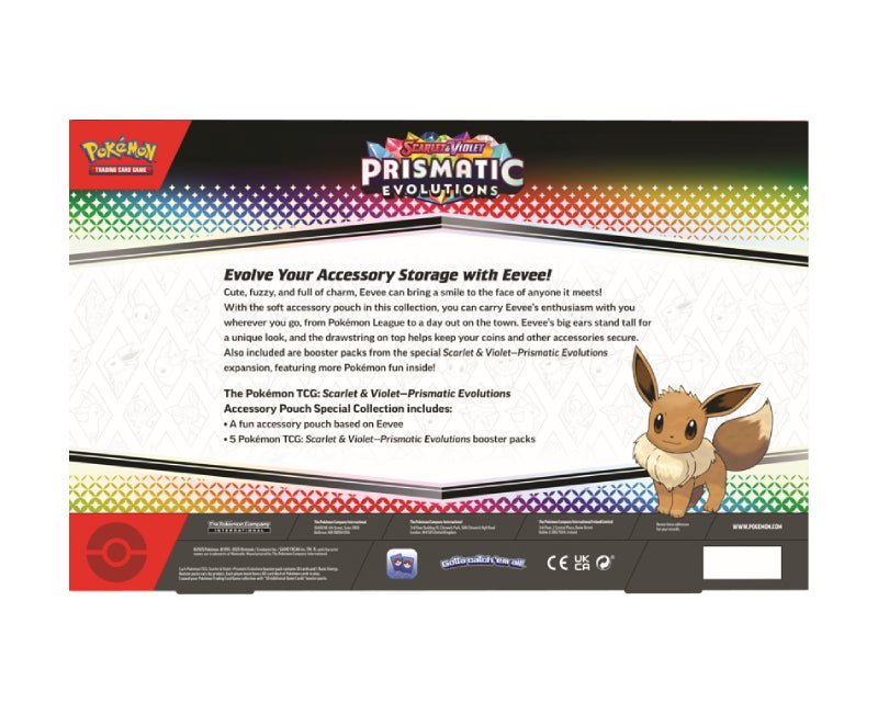 Pokémon SV8.5: Prismatic Evolutions Accessory Pouch Collection - Hobbykort