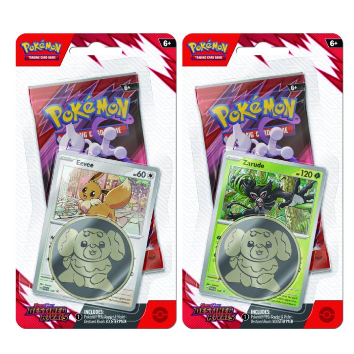 Pokémon Sword & Shield : Destined Rivals Checklane Blister Pack - Hobbykort