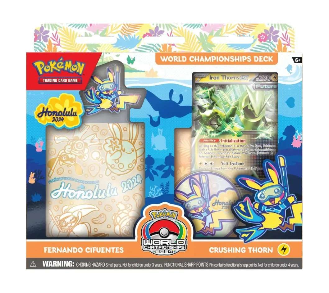 Pokémon TCG: 2024 World Championship Deck (1st) - Hobbykort